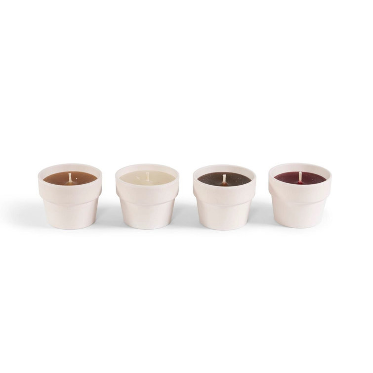 Ebern Designs Terracotta Unscented Novelty Candle Wayfair